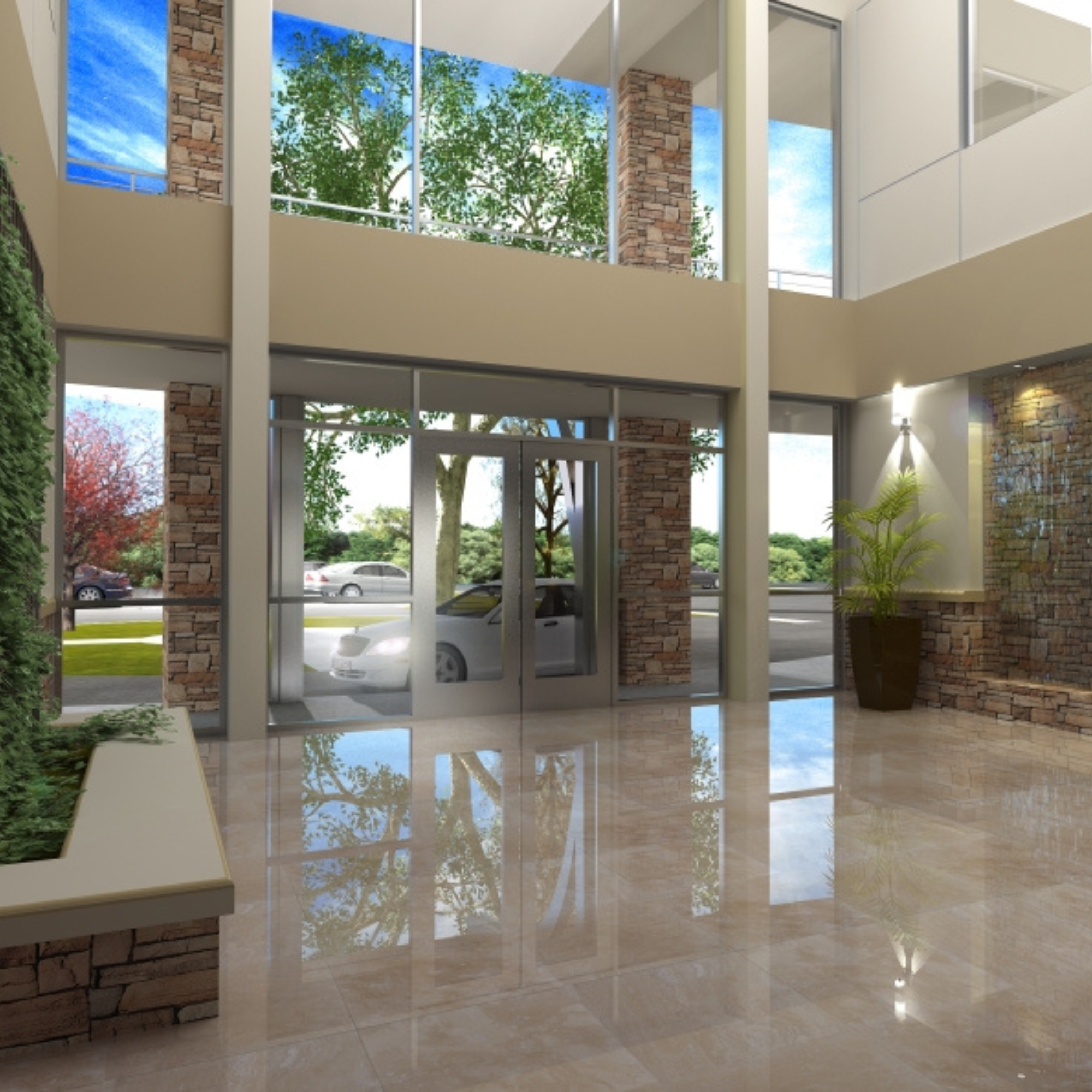 We create photorealistic renderings to communicate architectural projects
